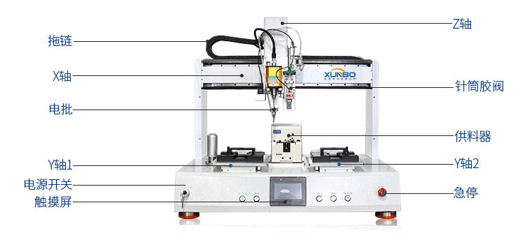 讯博科技自动点胶螺丝一体机_28