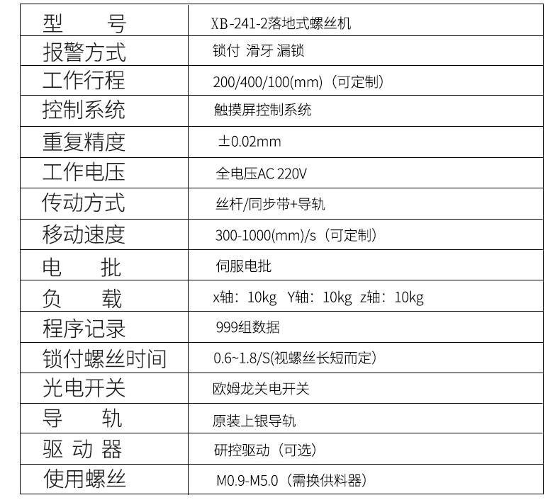 落地式双工位自动螺丝机带防护罩_29