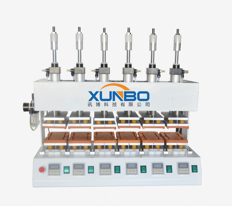 六工位保压机-深圳讯博科技-螺丝机-等离子处理机-灌胶机-点胶机-焊锡机
