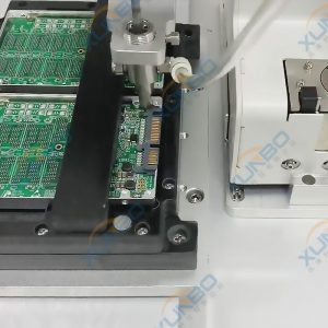 移动硬盘双平台单头自动螺丝视频-深圳讯博科技